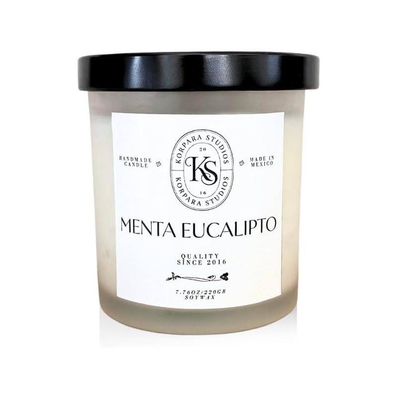 Vela aroma Ocean Breeze. Vela relajante de cera de soya.