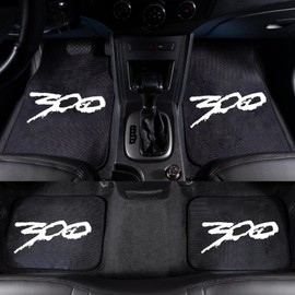 4Pcs All Weather Car Floor Mats Odorless Front&Rear fit for 2005-Present Chrysler 300 Floor Mat