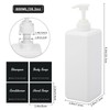 Segus Shower Soap Dispenser, 3 Pieces 800ml Shampoo and Conditioner
