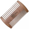 Murai Fine and Wide Tooth Wooden Beard Comb
