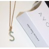 Avon 2018 Avon Aqua Initial Necklace Letter S
