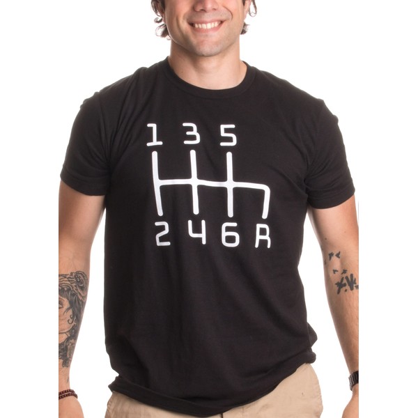 Ann Arbor T-shirt Co. 6 Speed Manual Transmission Shift Pattern