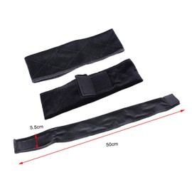 Healvian 2pcs Adjustable Velvet Wig Fixing Band Soft Elastic Headband for Comfortable Wig Wear Suitable for All Hair Types Breathable and Non-irritating Design