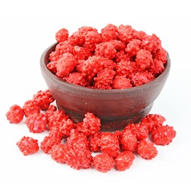 Oregon Farm Fresh Snacks French Burnt Peanuts - Classic Old Fashioned Sweet and Salty Crunchy Spanish Snack - Bulk Red Candy for Candy Jar or Snacking - Resealable Bag Guarantees Freshness (24oz)