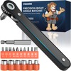 Right Angle Screwdriver Mens Gifts - 90 Degree Offset Ratcheting