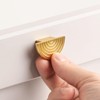 BaiNong 6 Pack Drawer knobs 1 inch-1/2 inch Solid Cabinet