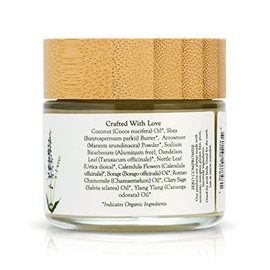 Desodorante Puro Y Orgánico Para Mujeres Y Hombres, Desodorante Sin Aluminio, Sin Parabenos, Vegano, Manzanilla Romana, Salvia Esclarea, Ylang Ylang, Natural, 2 Onzas Líquidas (P