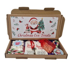 Treasured Forever Christmas Eve Filled Box Santa Letter Magic Key Reindeer Food Treat Box - Christmas Eve Treats Box - Design 1
