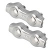 18pcs M2 Duplex Wire Rope Clip Cable Clamps Stainless Steel