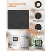 Digital Thermo-Hygrometer Indoor Thermometer Hygrometer Temeo Hygro Indicator 3.1 Inch