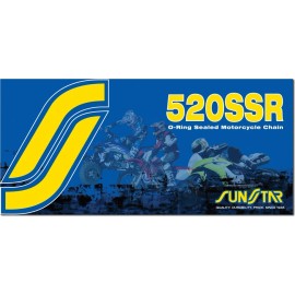 SUNSTAR 1981-1988 CR430 Husqvarna CHAIN SSR STANDARD SEALED 520X120 NAT/NAT SS52