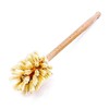 husMait Bottle Brush with Extra Long Wood Handle and Strong