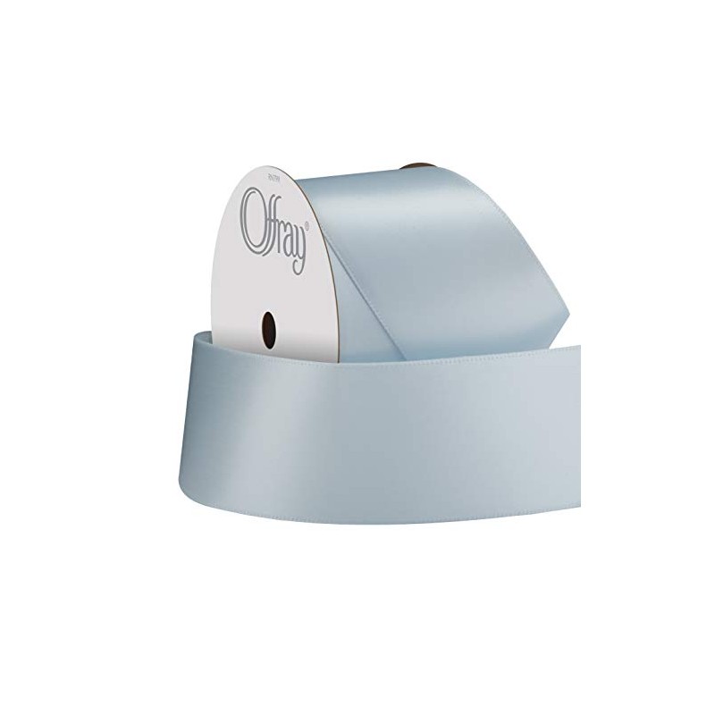 C.R. Gibson 064580 1.5" Wide Single Face Satin Ribbon, Light