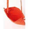Beams Japan Campus Bag Logo Drawstring Shoulder Bag, orange