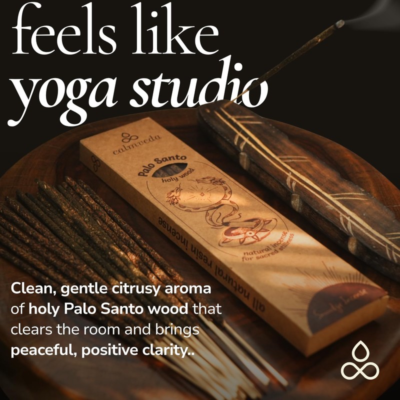 Smudge Palo Santo Sticks Incense - for Energy Cleansing Protection,