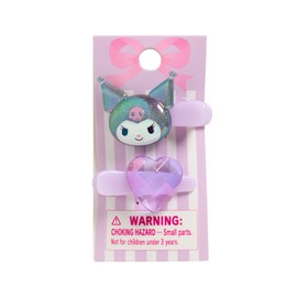 Sanrio 176915 Mini Hair Clips, Set of 2, Chromi, Hair Clips,