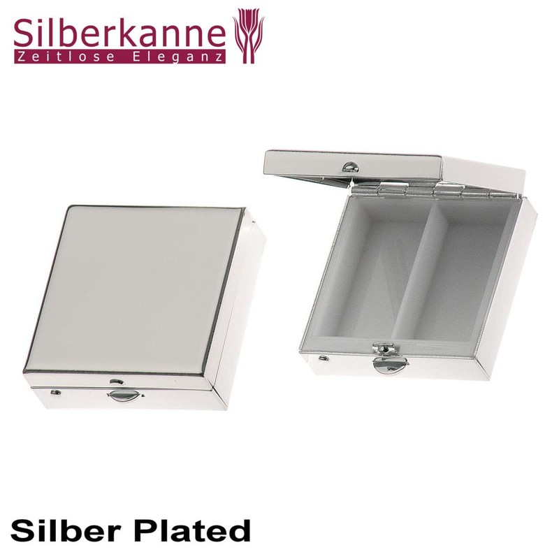 Silver Jug Pill Box 2 Parts Dimensions: 4.0 x 4.0