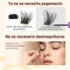 Kit De Pestañas Autoadhesivas Impermeable Y Reutilizable Diy
