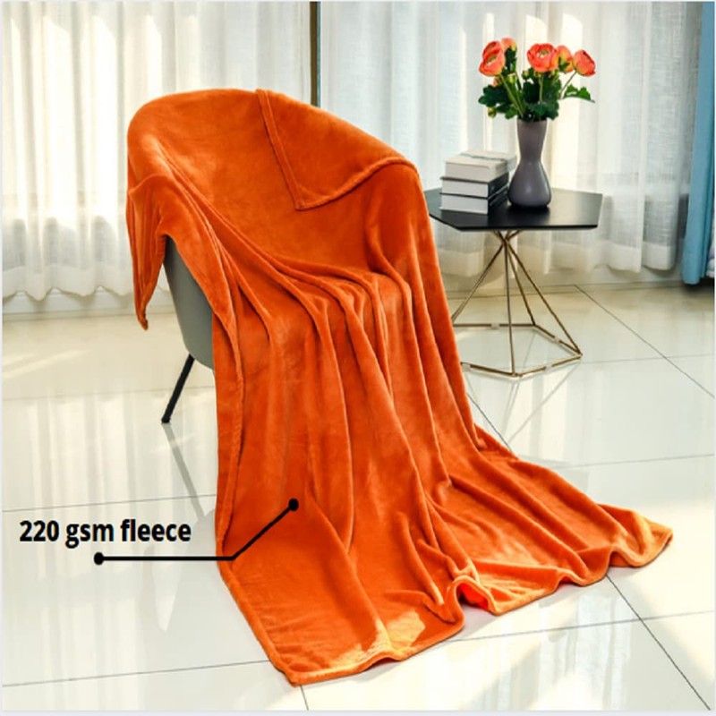 funky gadgets Fleece Blanket Sofa Throw Versatile Fluffy Warm Blanket