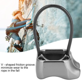 Belay Devicey Devicee Aluminum Alloy Grey Rock Climbing Equipment n Deviceornhill Descent Control Kit