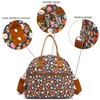 FlowFly Insulated Lunch Bag With Shoulder Strap for Women, Men,