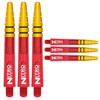 RED DRAGON Nitrotech Intermediate Red and Gold Dart Stems -