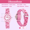Kids Watch Girls Elastic Fabric Strap Watch Montre Enfant Fille