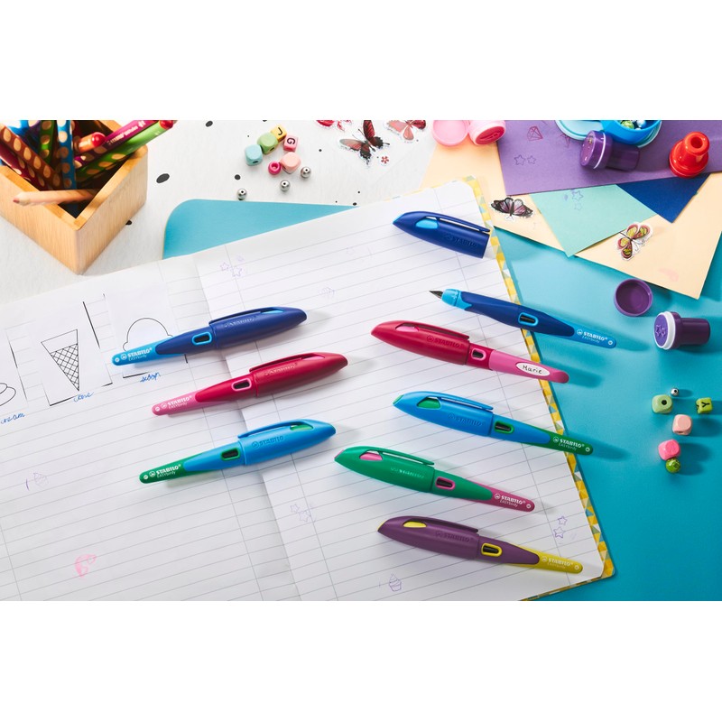 Ergonomic School Fountain Pen - STABILO EASYbirdy - M Nib