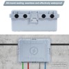 Large Outdoor Electrical Box Waterproof, IP54 Extension Cord Cover Weatherproof
