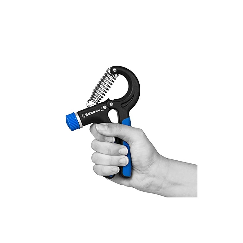 AFH Adjustable Spring Grip Hand Exerciser 3 Thicknesses in Set