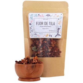 Pasión Orgánica - Té Infusión FLOR DE TILA Orgánica deshidratada grado alimenticio y cosmético - F. Tila