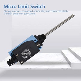 Micro Switch Limit Switch 1Pc Momentary Limit Switch Waterproof Auto Reset(TZ-8167) for micro whisker switch 12v whisker limit switch bouton flexible klaxon micro whisker switch 12v whisker limit swit