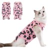DoggieKit Cat Recovery Suit After Surgery, Anti Licking Onesie Postoperative