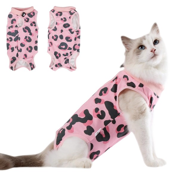 DoggieKit Cat Recovery Suit After Surgery, Anti Licking Onesie Postoperative