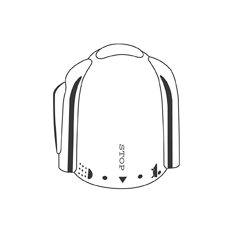 Grohe 47375IP0 Manopola di Chiusura/Pulsante di Sospensione, Cromo