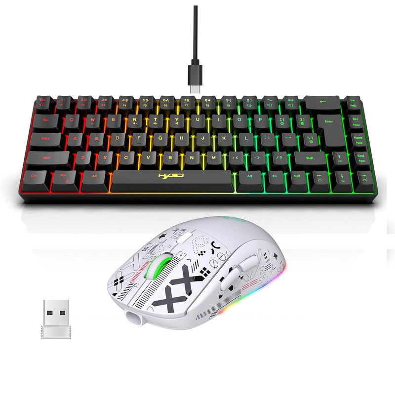 Wired K68 RGB Mini Gaming Keyboard 19 Key Membrane Keyboard