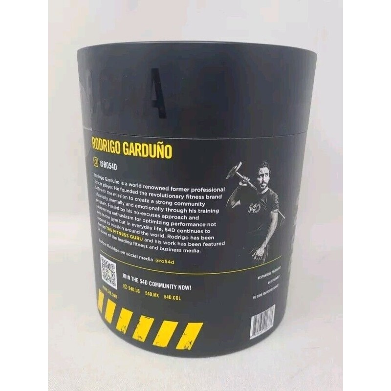 54D BCAA Blue Raspberry Dietary Supplement