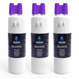 For W10295370A Water Filter Replacement Goods Accessories, Compatible With EDR1RXD1, Filter 1, W10295370, 46-9930,46-9081, P8RFWB2L, P8WB2L, P4RFWB, P5WB2L (Pack of 3)