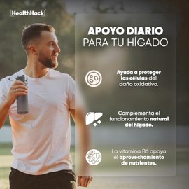 Liver Antioxidante con Cardo Mariano, Diente de León, Hepático 60 Cáps.