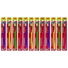 Colgate Toothbrush Premier  Classic Clean Medium Pack of 8