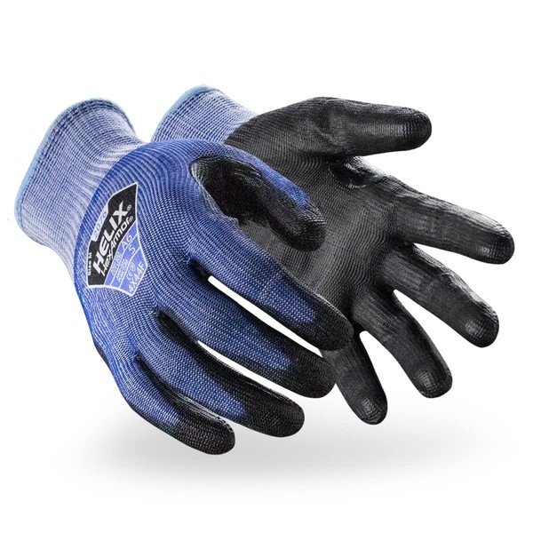 HexArmor Cut-Resistant Abrasion-Resistant Knit Work Gloves | Helix® 2076 | Large