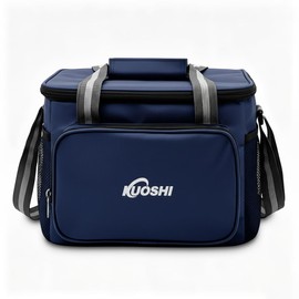 KUOSHI 14L Insulated Lunch Bag for Men/Women Leak-Proof Cooler Bag Liner & Soft Tote, Insulated Cooler Bag, Large Reusable Lunch Box for Work, Beach, Picnic, Fishing