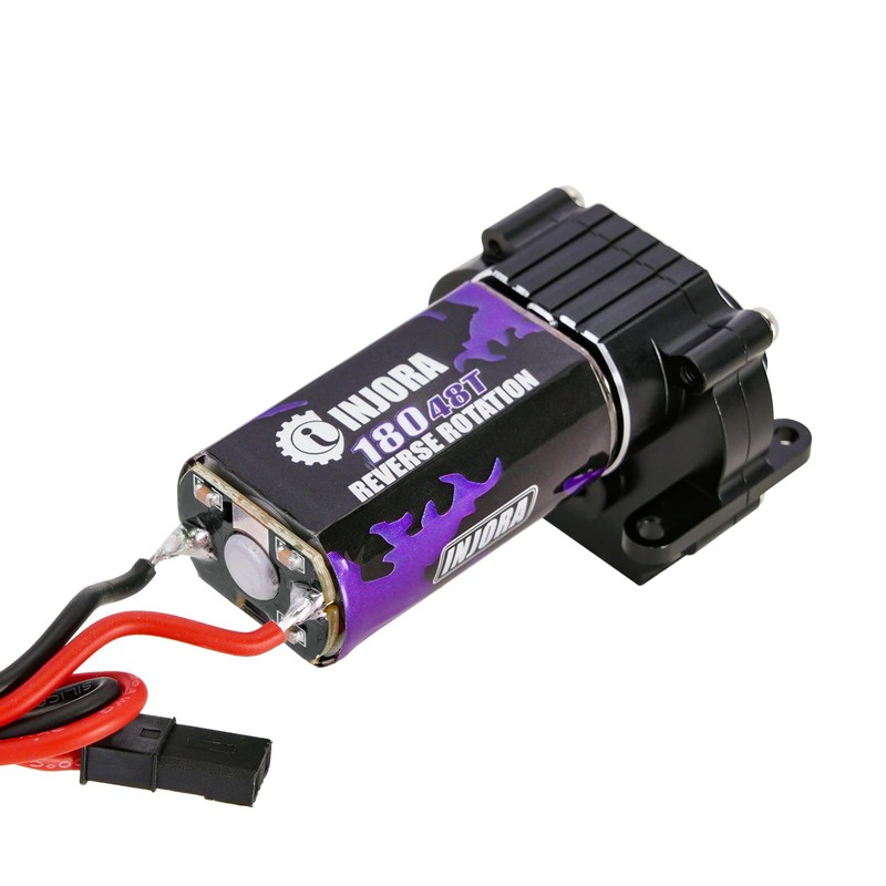 INJORA 180 Pro 48T Motor and Transmission Gearbox with Low