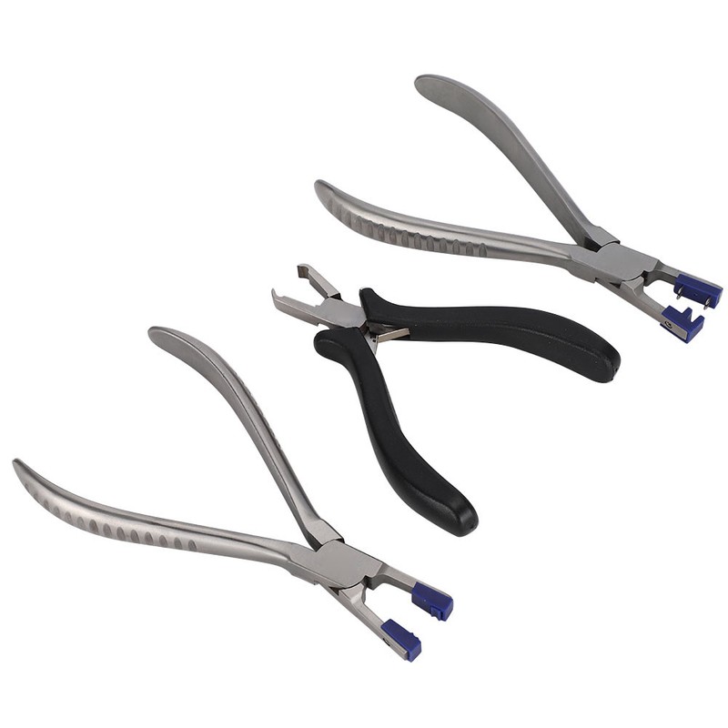 3pcs Rimless Eyeglasses Plier Optical Eyeglasses Adjusting Pliers Repairing Kit