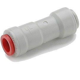 Parker A6VC6-MG-pk10 Check Valve, Tube to Tube, Push-to-Connect in-Line, Nylon, 3/8" (Pack of 10)