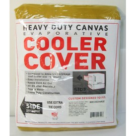 50"W x 50"D x 54"H Side Draft Heavy Duty Canvas Cover for Evaporative Swamp Cooler (50 x 50 x 54)