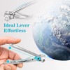 Dr.Mode Wide Jaw Opening Stainless Steel Nail Clippers for Thick
