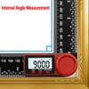 Digital Angle Finder Ruler, Ruler Meter Electronic Angle Gauge Tool