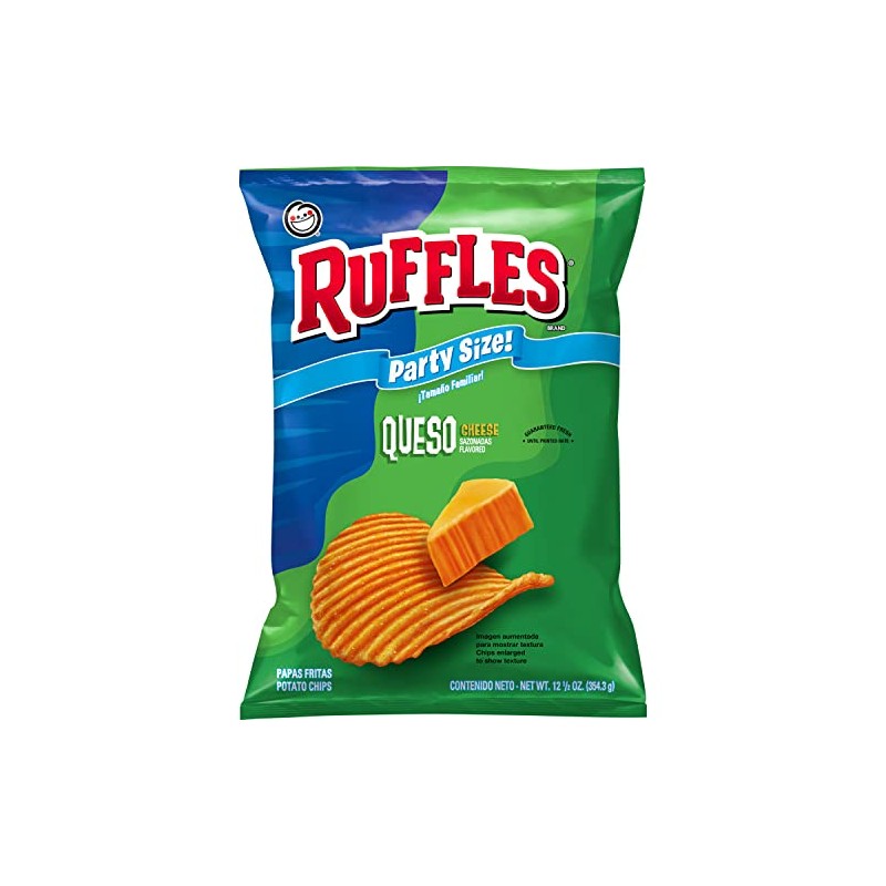 Ruffles Queso Party Size, 12.5oz