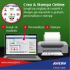 AVERY Zweckform L6129-20 Silver Heavy Duty Weatherproof Laser Printer Labels